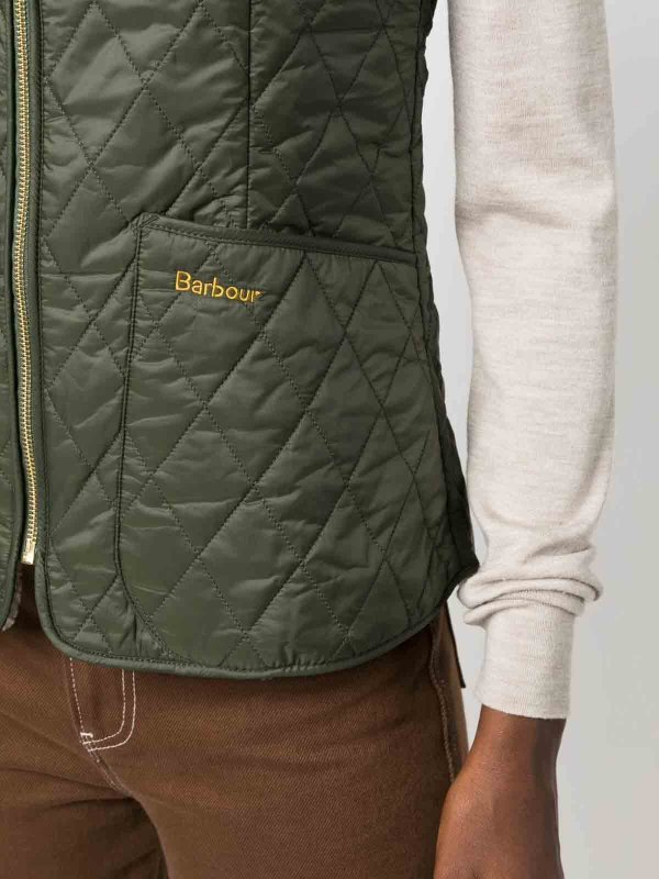 BARBOUR buy online ウェストコート/ジレ - 緑