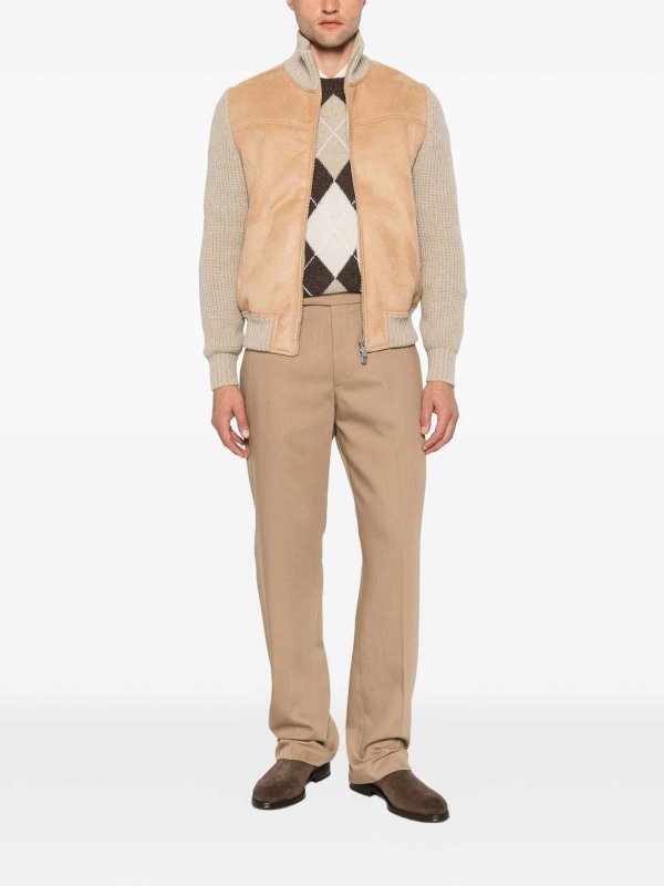 The Best Shops BERWICH: テーラードトラウザー - テーラードパンツ - キャメル