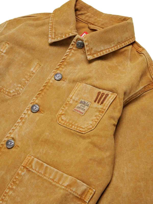 The Best Shops DIESEL: casual jackets - Front-fastening jacket