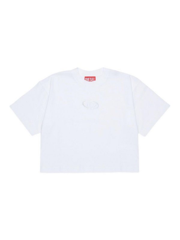 DIESEL: クルーネック - クルーネック - 白