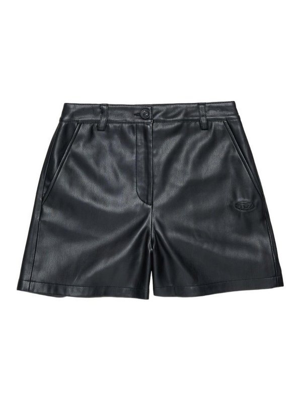 DIESEL: トラウザーショーツ - ショートパンツ - 黒