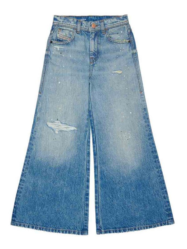 DIESEL: casual trousers - Elasticated-waist trousers