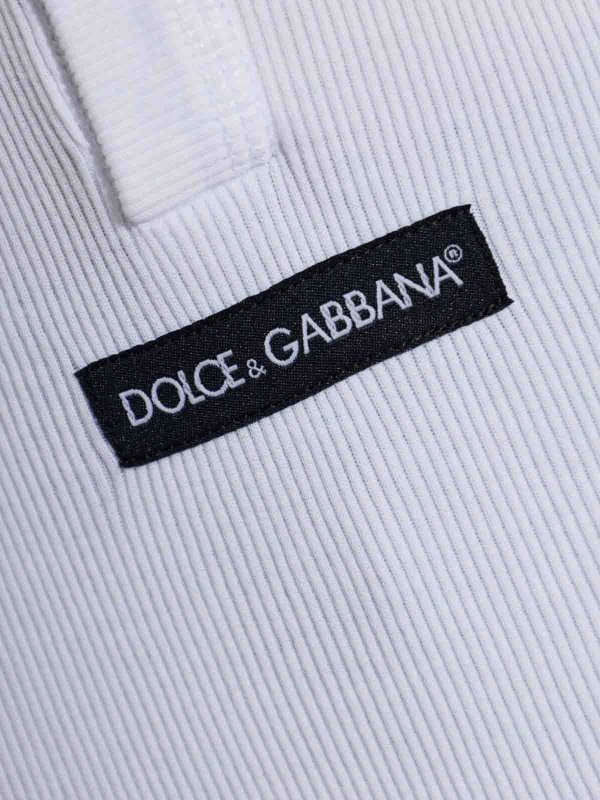 トップ/タンクトップ - 白 shop online: DOLCE & GABBANA
