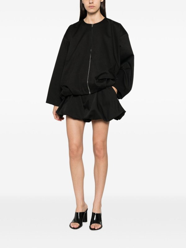 ELEH: crew necks online - Boxy zip jacket