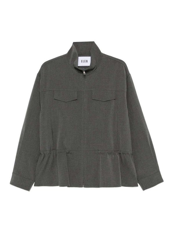 ELEH: Vestes de costume - Blazer - Gris