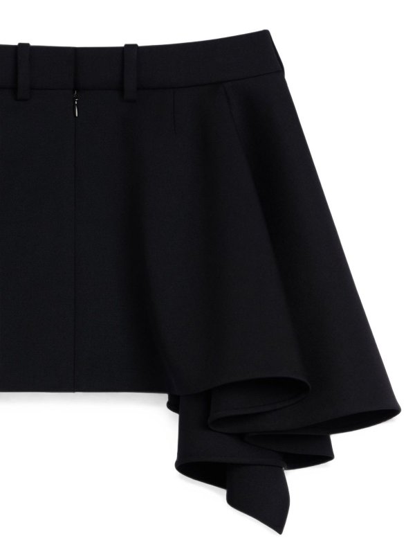 GIVENCHY: ミニスカート online - ミニスカート - 黒