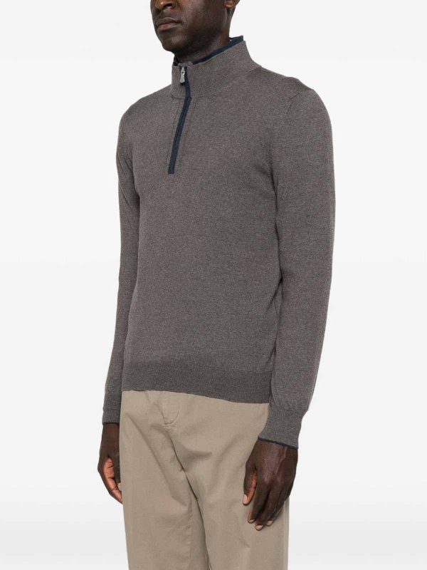 GRAN SASSO buy online Rundhalspullover - Grau