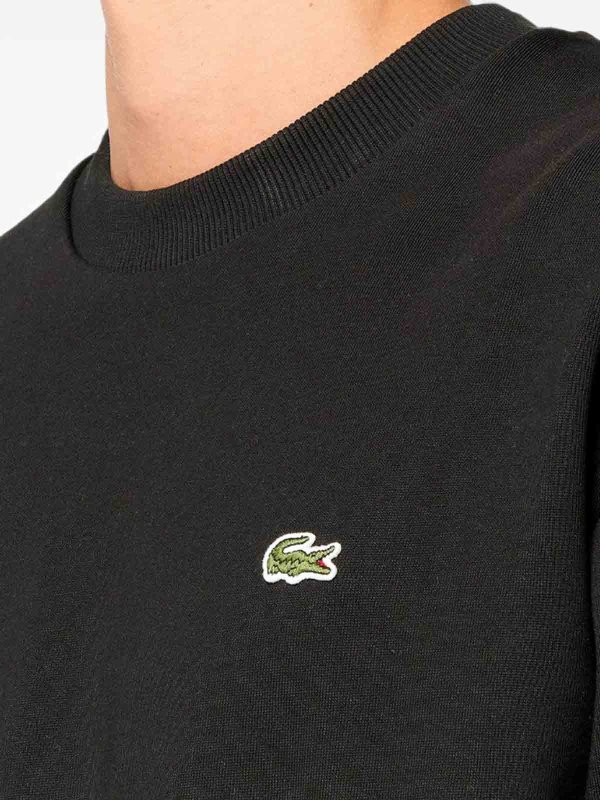 The Best Shops LACOSTE: スウェット＆セーター - スウェットシャツ/セーター - 黒