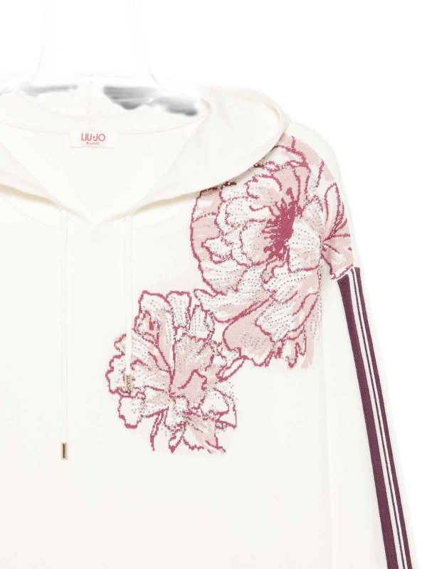 The Best Shops Liu Jo: Strickpullover mit Rundhalsausschnitt - Rundhalspullover - Rosa