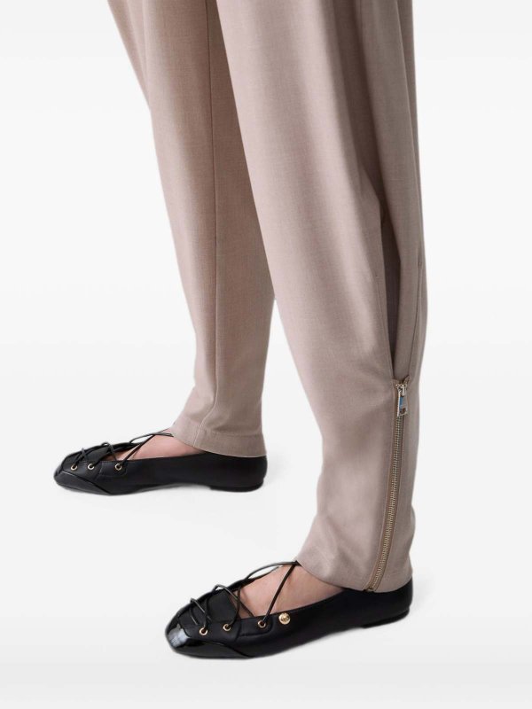 テーラードパンツ - 黒 shop online: Liu Jo