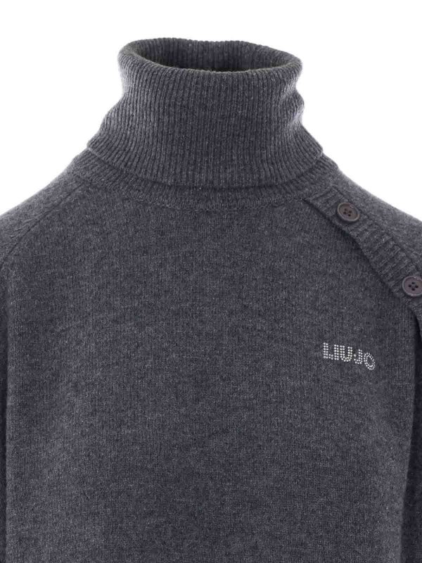Liu Jo: クルーネック online - クルーネック - グレー