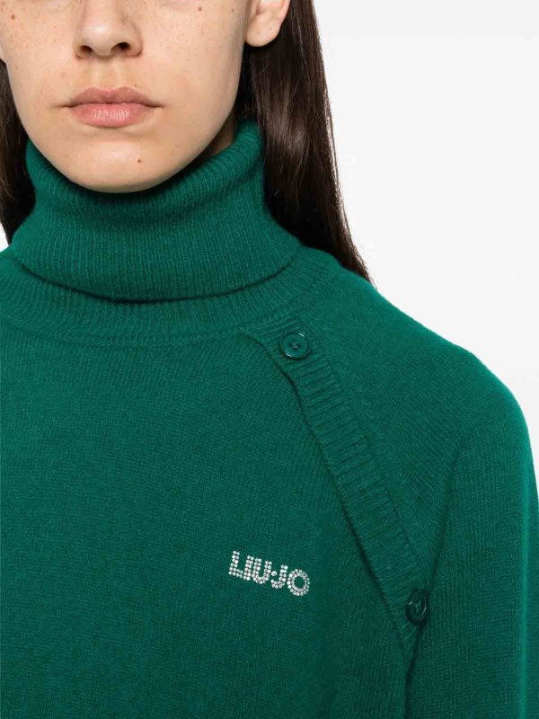 Liu Jo: クルーネック online - クルーネック - 緑