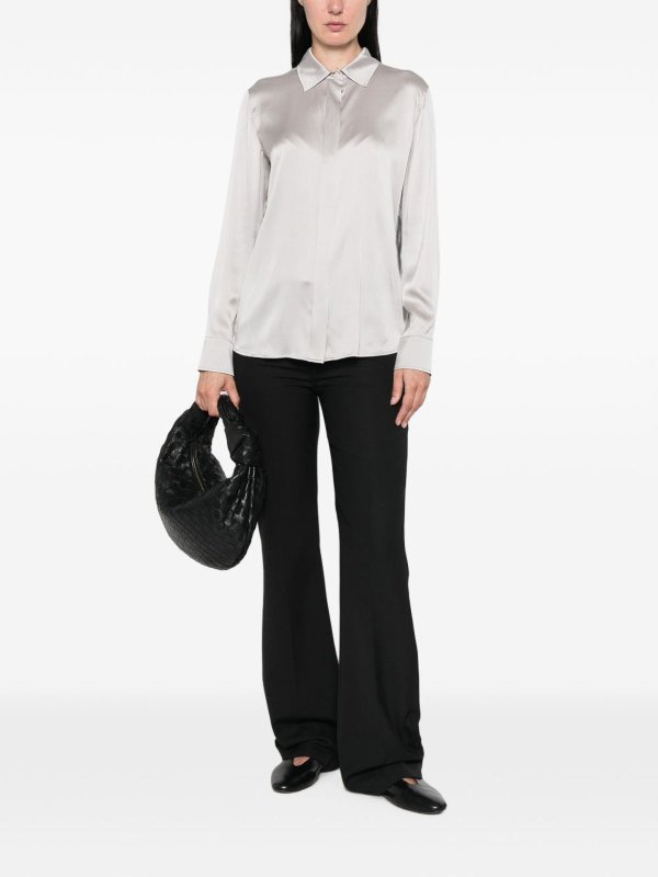 The Best Shops MAX MARA STUDIO: シャツ - シャツ - ライトグレー