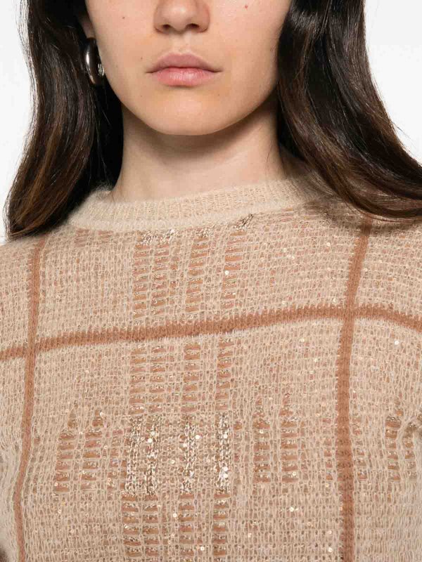 MAX MARA STUDIO: クルーネック online - クルーネック - クリーム