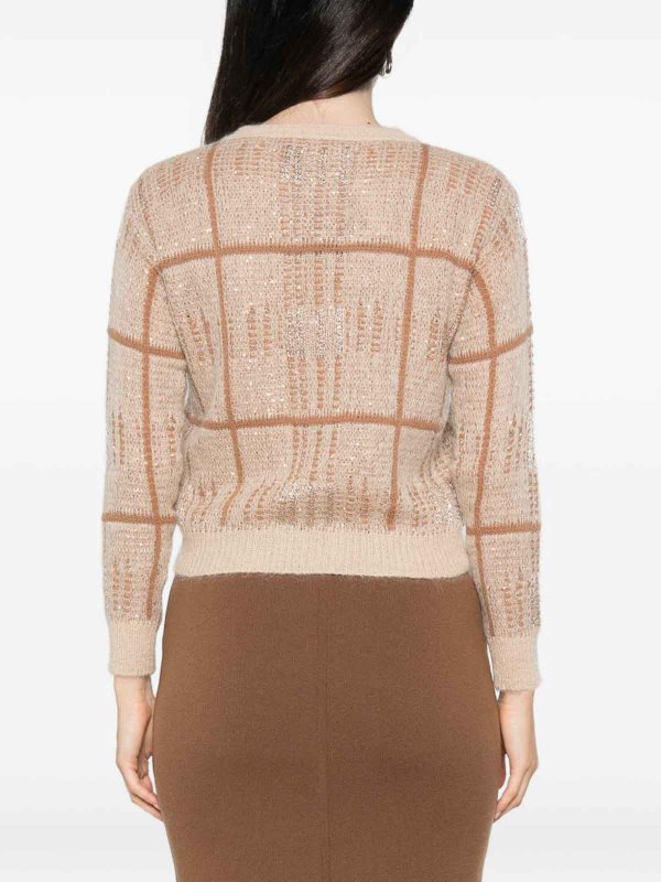 The Best Shops MAX MARA STUDIO: クルーネック - クルーネック - クリーム