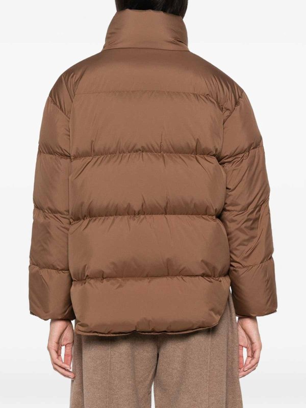 ダウンジャケット - ブラウン shop online: MAX MARA STUDIO
