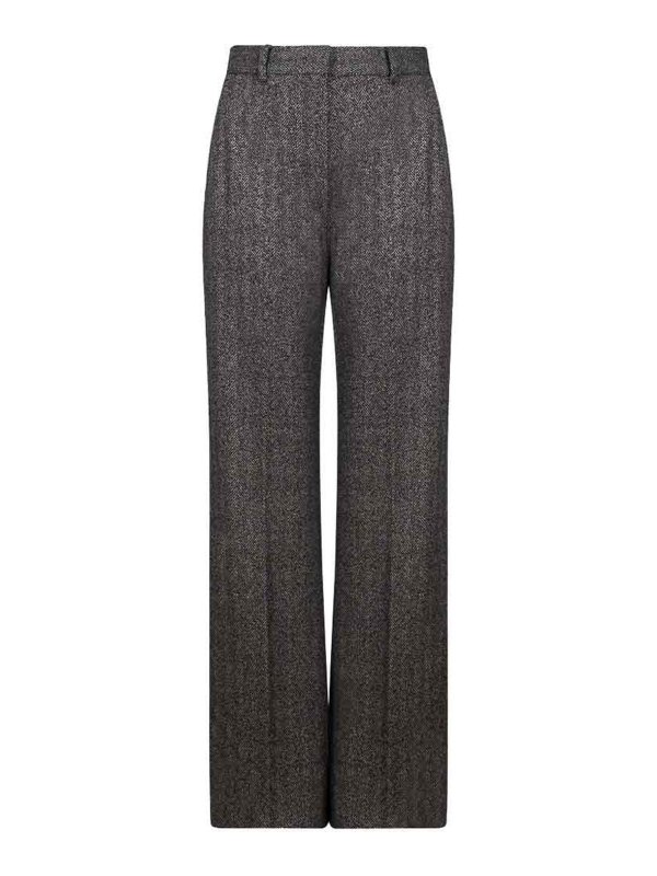 MAX MARA STUDIO: テーラードトラウザー - テーラードパンツ - 白