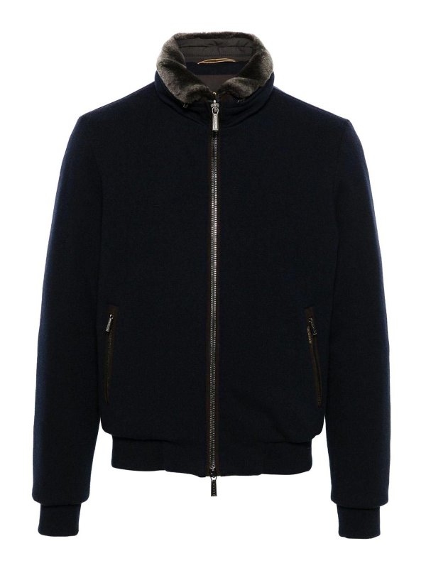 MOORER: Sudaderas y suéteres - Sudadera - Azul Oscuro