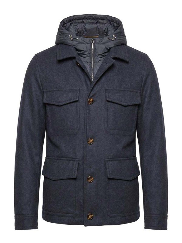 MOORER: padded jackets - Short padded jacket
