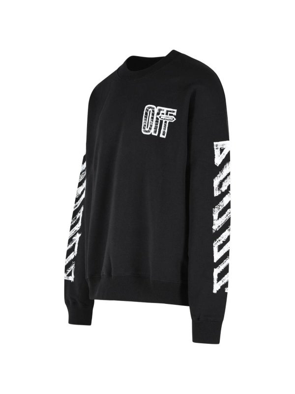 OFF-WHITE: スウェット＆セーター online - スウェットシャツ/セーター - 黒