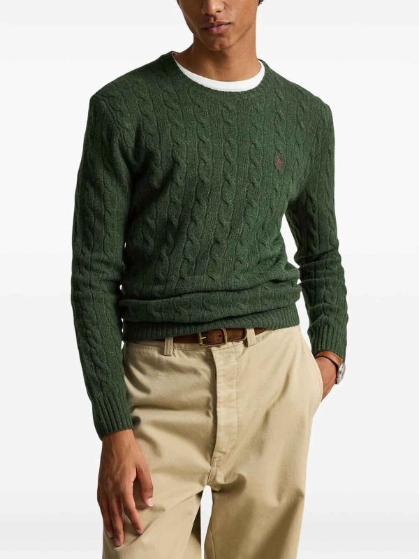 POLO RALPH LAUREN: クルーネック online - クルーネック - 緑