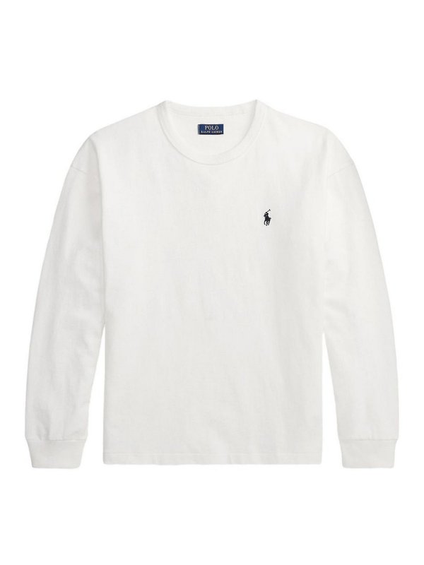 POLO RALPH LAUREN: クルーネック - クルーネック - 白
