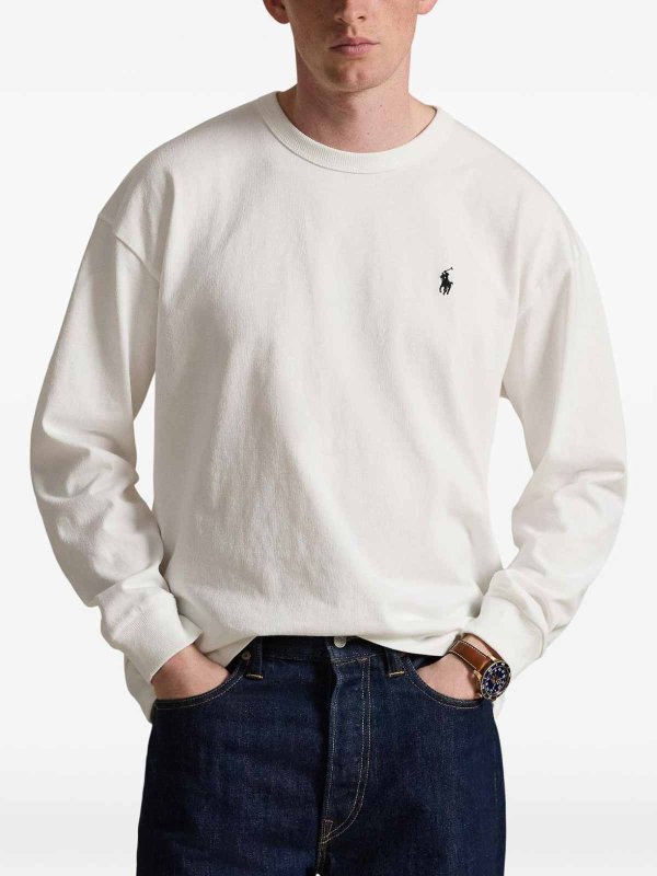 The Best Shops POLO RALPH LAUREN: クルーネック - クルーネック - 白