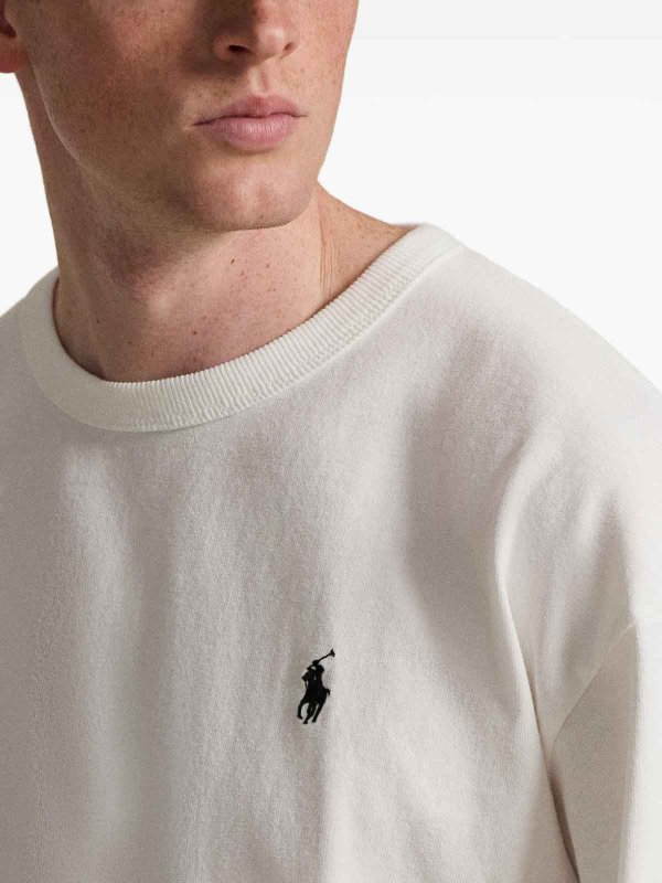 クルーネック - 白 shop online: POLO RALPH LAUREN