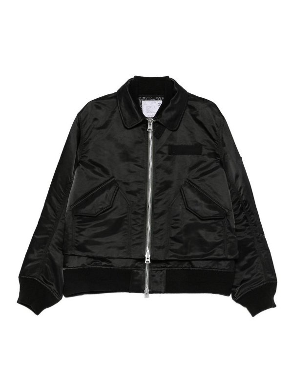 Sacai: short coats - Short jacket