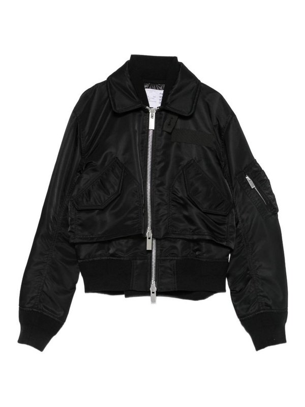 Sacai: short coats - Short jacket