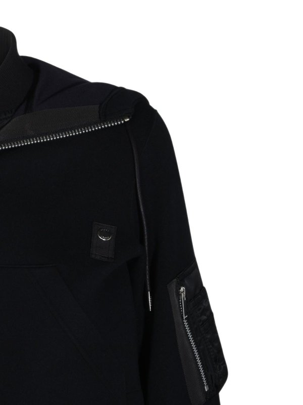 The Best Shops Sacai: スウェット＆セーター - スウェットシャツ/セーター - 黒