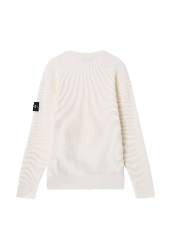 スウェットシャツ/セーター - 白 shop online: STONE ISLAND