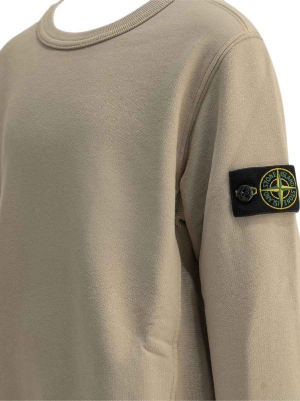 STONE ISLAND: クルーネック online - クルーネック - キャメル