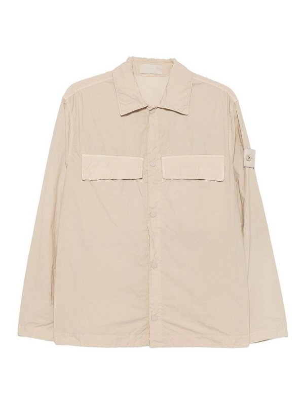 STONE ISLAND: Hemden - Hemd - Beige