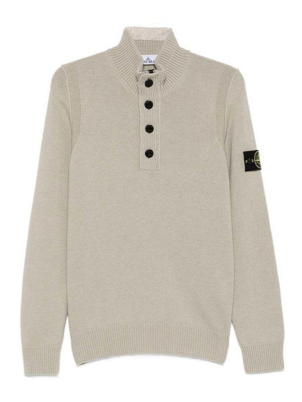 STONE ISLAND: ポロシャツ - ポロシャツ - ベージュ