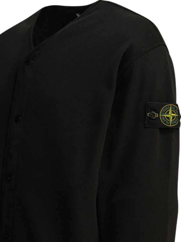 スウェットシャツ/セーター - 黒 shop online: STONE ISLAND