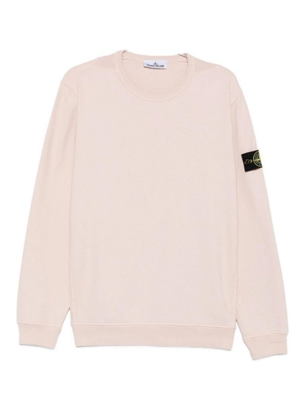 STONE ISLAND: スウェット＆セーター - スウェットシャツ/セーター - ピンク