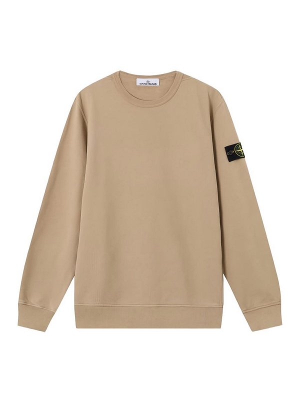STONE ISLAND: スウェット＆セーター - スウェットシャツ/セーター - グレイッシュブラウン