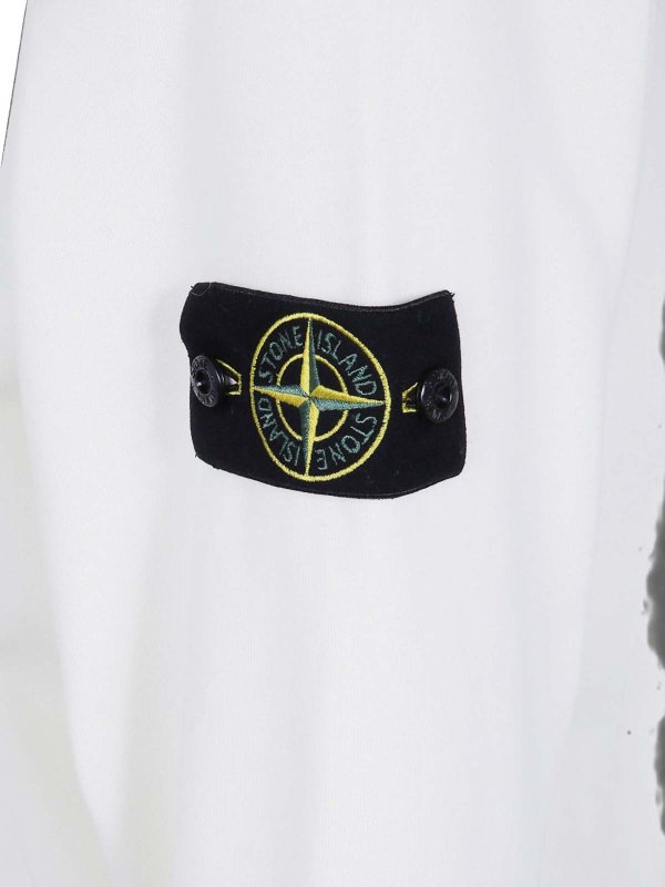 STONE ISLAND: スウェット＆セーター online - スウェットシャツ/セーター - 白