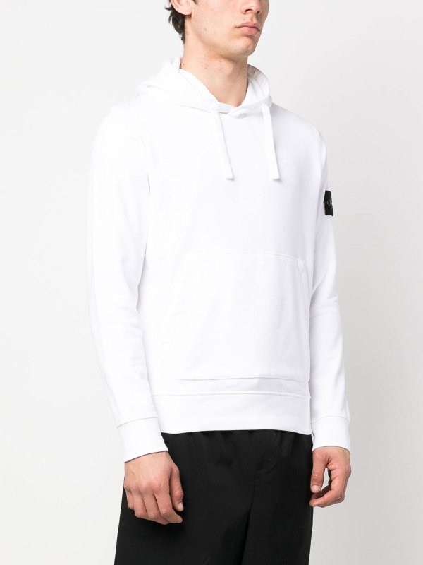 STONE ISLAND: スウェット＆セーター online - スウェットシャツ/セーター - 白