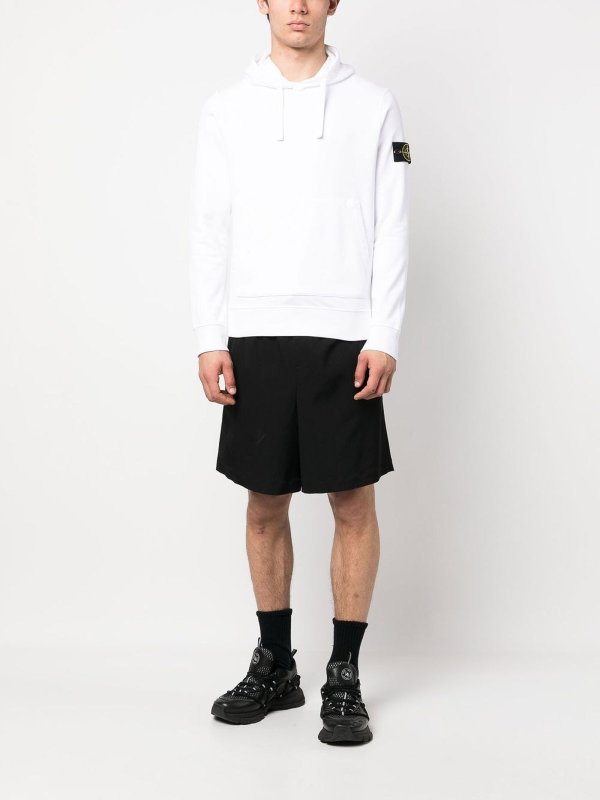 スウェットシャツ/セーター - 白 shop online: STONE ISLAND