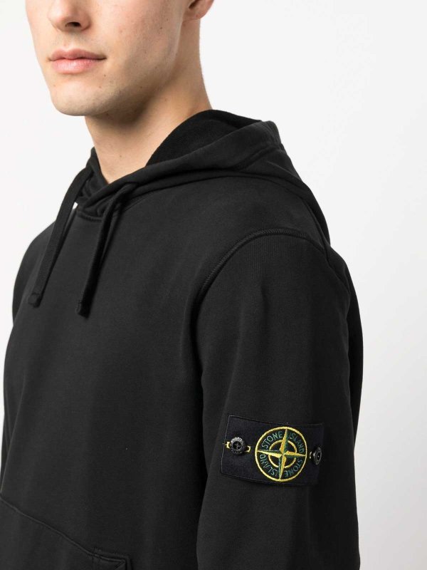 STONE ISLAND: スウェット＆セーター online - スウェットシャツ/セーター - 黒