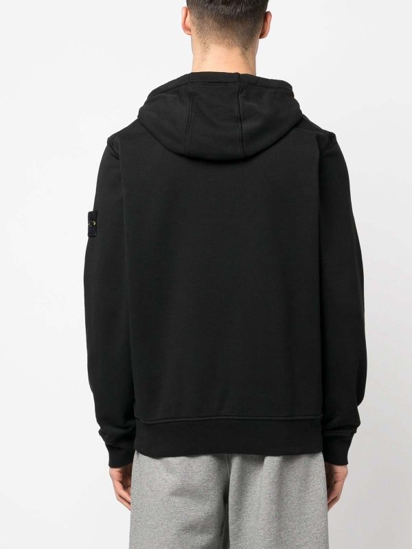 スウェットシャツ/セーター - 黒 shop online: STONE ISLAND