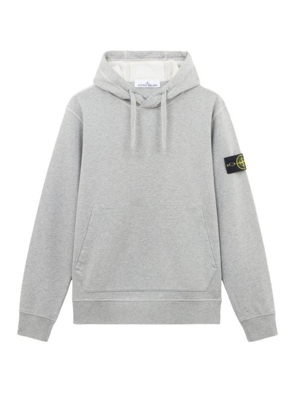 STONE ISLAND: スウェット＆セーター - スウェットシャツ/セーター - グレー