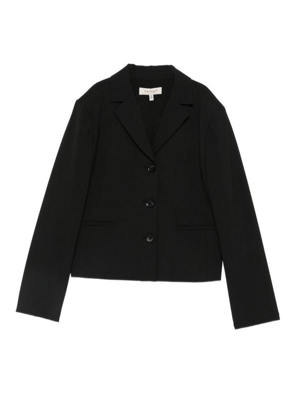 TWINSET: Blazer - Blazer - Negro