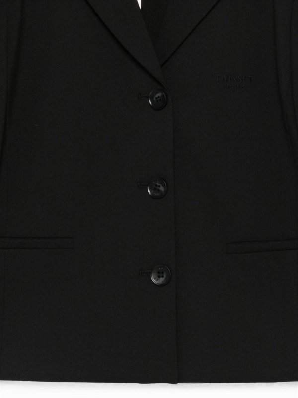 The Best Shops TWINSET: Blazer - Blazer - Negro