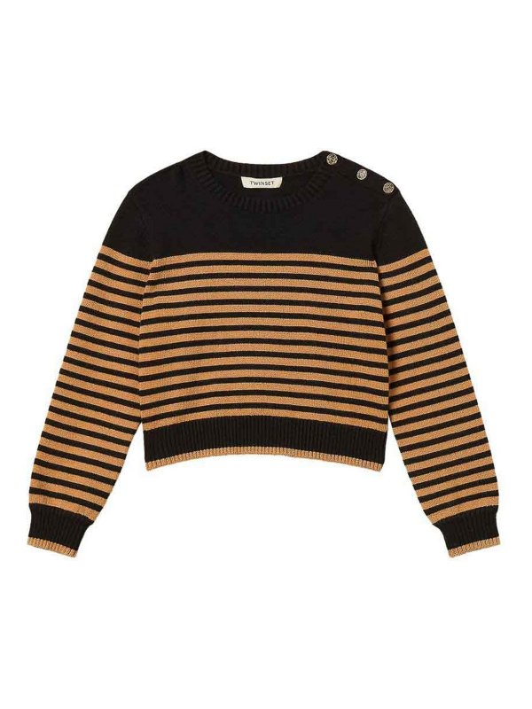 TWINSET: クルーネック - クルーネック - キャメル