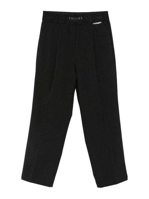 TWINSET: casual trousers - Technical trousers