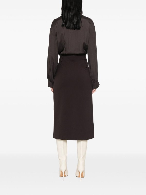 ロングコート - ブラウン shop online: TWINSET