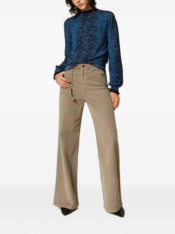 TWINSET: casual trousers online - Technical trousers